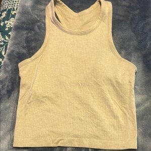 Women's Beige Tank Top